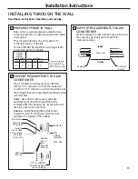 Предварительный просмотр 15 страницы GE AJCM08ACE Owner'S Manual And Installation Instructions