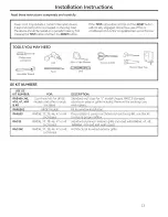 Preview for 13 page of GE AJCM08ACEQ1 Owner'S Manual & Installation Instructions