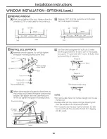 Preview for 18 page of GE AJCM10ACDW1 Owner'S Manual And Installation Instructions