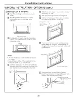 Preview for 20 page of GE AJCM10ACDW1 Owner'S Manual And Installation Instructions