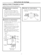 Preview for 39 page of GE AJCM10ACDW1 Owner'S Manual And Installation Instructions