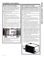 Preview for 11 page of GE AJCQ06LWH Owner'S Manual & Installation Instructions