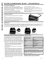 Preview for 36 page of GE AJCQ06LWH Owner'S Manual & Installation Instructions