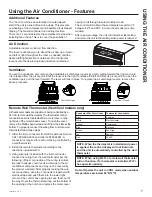 Preview for 7 page of GE AJCQ06LWJ Owner'S Manual & Installation Instructions