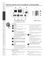 Preview for 4 page of GE AJCQ08AC Owner'S Manual