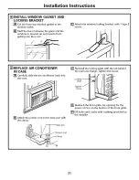 Предварительный просмотр 21 страницы GE AJCQ10ACC Owner'S Manual And Installation Instructions