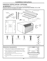 Предварительный просмотр 16 страницы GE AJCQ10ACD Series Owner'S Manual