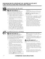 Preview for 22 page of GE AJCQ12DCFW1 Owner'S Manual And Installation Instructions