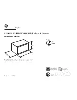 Preview for 1 page of GE AJCS08ACB Specifications