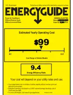 GE AJEM12DCD Energy Manual preview