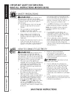 Предварительный просмотр 2 страницы GE AJEM12DCD Owner'S Manual & Installation Instructions