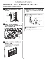 Предварительный просмотр 14 страницы GE AJEM12DCD Owner'S Manual & Installation Instructions