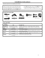 Preview for 13 page of GE AJEM12DCE Owner'S Manual & Installation Instructions