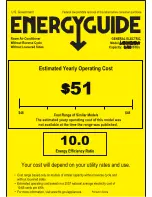 GE AJEQ06LCD Energy Manual preview