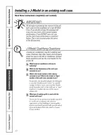 Preview for 10 page of GE AJES12DCAM1 and Owner'S Manual And Installation Instructions