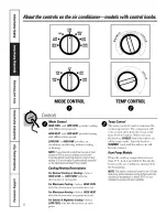 Предварительный просмотр 8 страницы GE AJHS10DCC Owner'S Manual & Installation Instructions