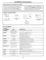 Preview for 13 page of GE AJHS10DCC Owner'S Manual & Installation Instructions