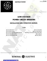 GE AK-2-15 Installation And Operation Manual предпросмотр