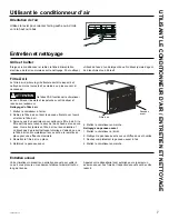 Предварительный просмотр 21 страницы GE AKCQ08ACA Owner'S Manual