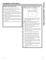 Предварительный просмотр 15 страницы GE AKCQ08ACJ Owner'S Manual & Installation Instructions