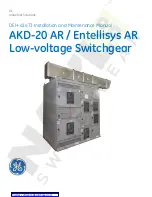 Preview for 1 page of GE AKD-20 AR Installation And Maintenance Manual