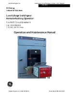 Preview for 1 page of GE AKD-8 Operation And Maintenance Manual