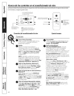 Preview for 40 page of GE AKH18 Series Owner'S Manual And Installation Instructions