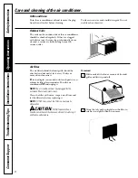 Предварительный просмотр 8 страницы GE AKL05 Owner'S Manual And Installation Instructions