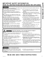 Preview for 3 page of GE AKLK08 Owner'S Manual & Installation Instructions