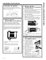 Preview for 11 page of GE AKLK08 Owner'S Manual & Installation Instructions