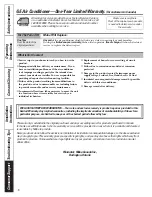 Preview for 16 page of GE AKM05 Series Owner'S Manual And Installation Instructions