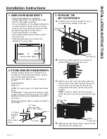 Предварительный просмотр 11 страницы GE AKQ06LZ Owner'S Manual And Installation Instructions