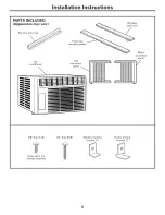 Preview for 8 page of GE AKQ12DNT1 Owner'S Manual And Installation Instructions