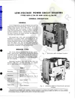 Preview for 3 page of GE AKR-3-50 Maintenance Manual