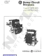 GE AKR-30S Installation And Maintenance Instructions Manual preview