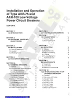 Preview for 3 page of GE AKR-5-100 Installation Manual