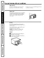 Preview for 6 page of GE AKS05 Owner'S Manual And Installation Instructions