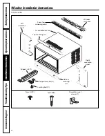 Preview for 8 page of GE AKS05 Owner'S Manual And Installation Instructions