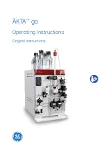 GE AKTA GO Operating Instructions Manual preview