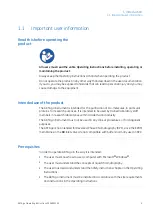 Preview for 5 page of GE AKTA GO Operating Instructions Manual