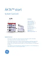 GE akta start Manual предпросмотр