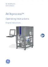 GE AKTAprocess Operating Instructions Manual preview