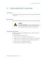 Preview for 5 page of GE AKTAprocess Site Preparation Manual