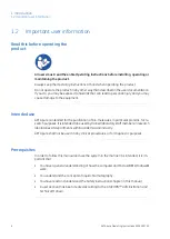 Preview for 6 page of GE AKTApure Operating Instructions Manual