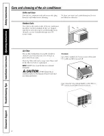 Preview for 6 page of GE AKV10 and Owner'S Manual And Installation Instructions