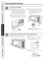 Предварительный просмотр 14 страницы GE AKV10 and Owner'S Manual And Installation Instructions