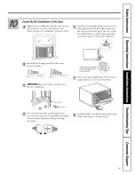 Предварительный просмотр 15 страницы GE AKV10 and Owner'S Manual And Installation Instructions