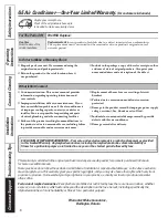 Preview for 16 page of GE AKW10 Series Owner'S Manual And Installation Instructions