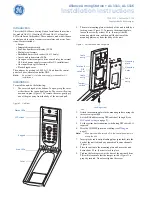 Preview for 1 page of GE AL-1111 Installation Instructions Manual