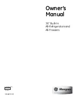 GE All-Refrigerators and All-Freezers Owner'S Manual preview